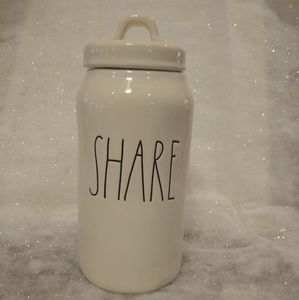 Rae Dunn "Share" Jar